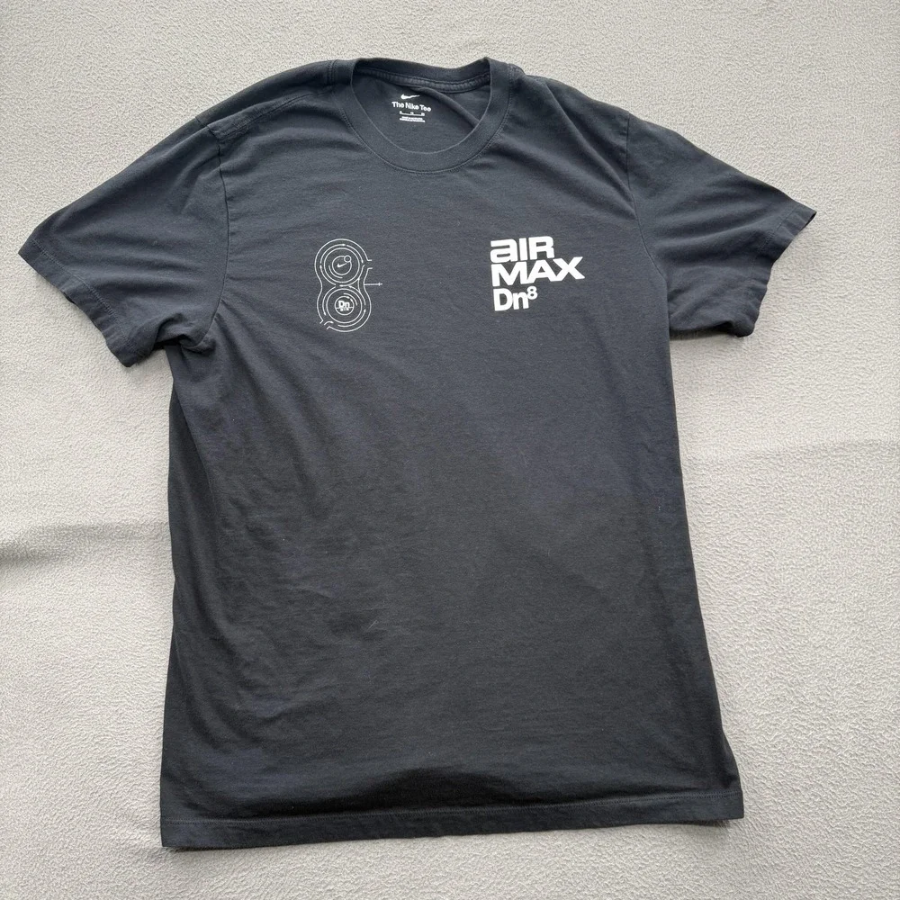 Nike Shirt Mens XL Black Air Max Dn8 Graphic The Nike Tee Tagless Sneaker